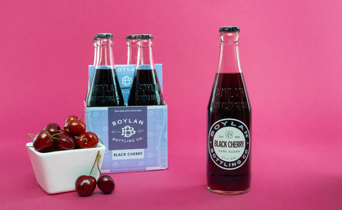 Black Cherry Cane Soda